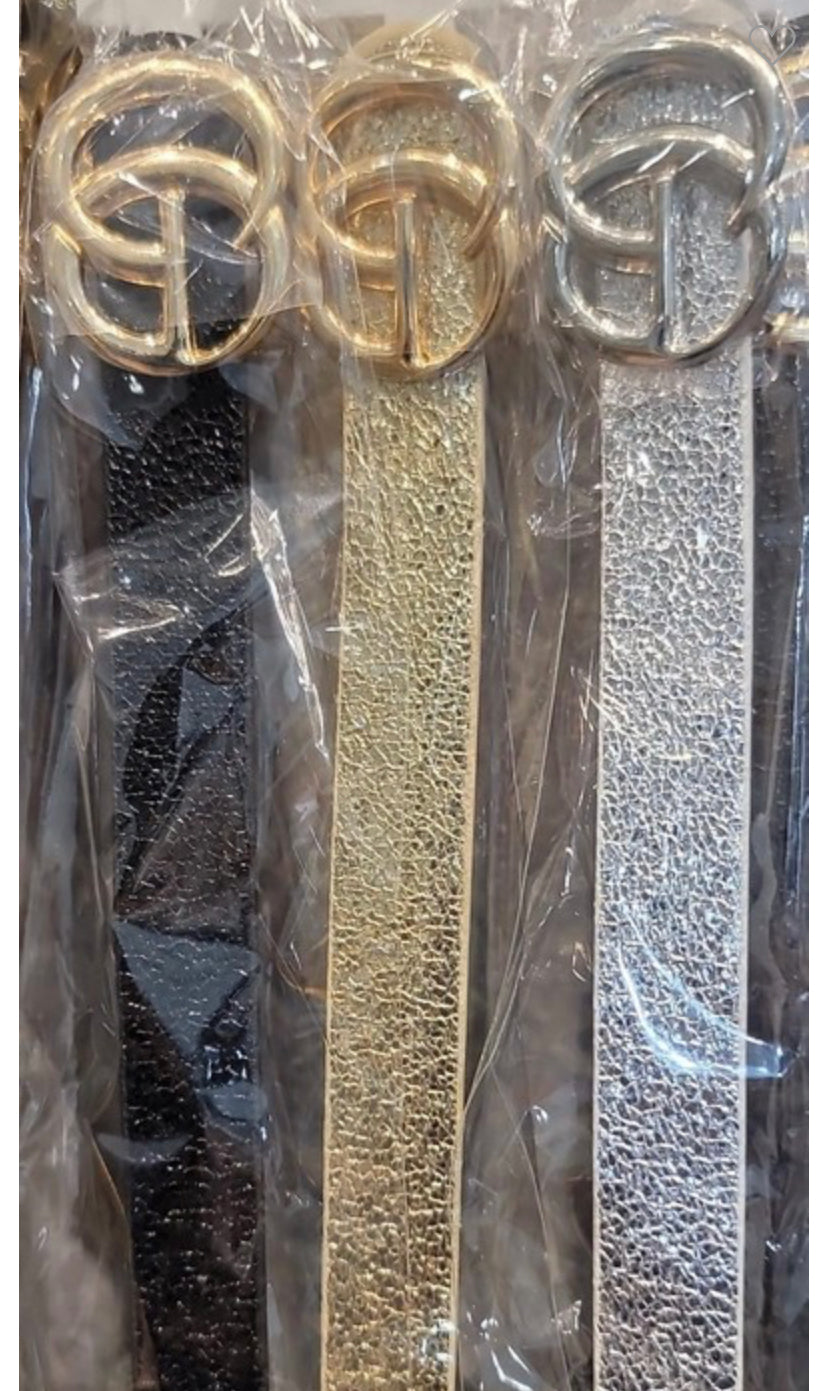 The Holiday Shimmer Belt Set